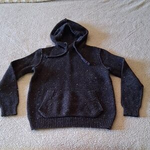 American Eagle Outfitters Charcoal Speckled Hoodie